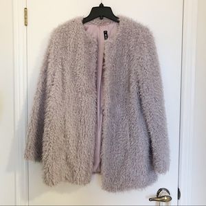 Design Lab Faux Fur Coat